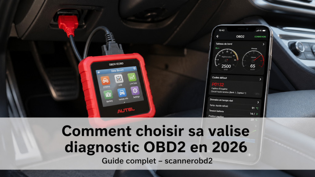 COMMENT CHOISIRE SA VALISE DIAGNOSTIC OBD2 EN 2026 comment choisire un outil de diagnostic automobile